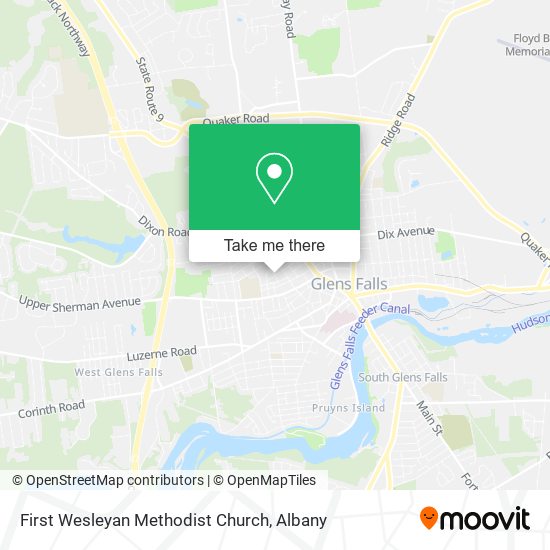 Mapa de First Wesleyan Methodist Church
