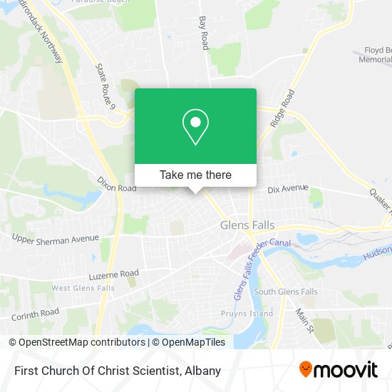 Mapa de First Church Of Christ Scientist