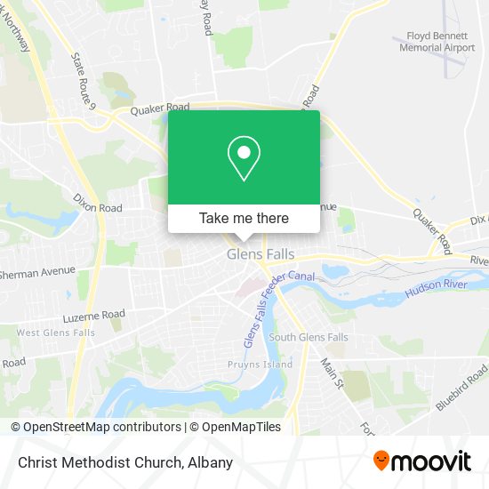 Mapa de Christ Methodist Church