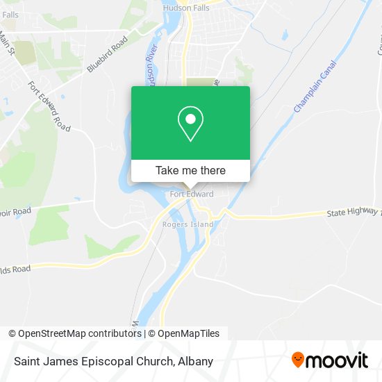 Mapa de Saint James Episcopal Church