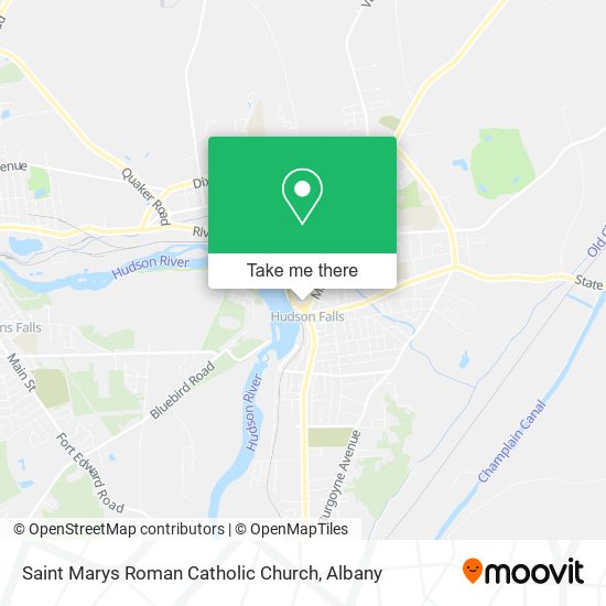 Saint Marys Roman Catholic Church map