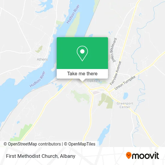 First Methodist Church map