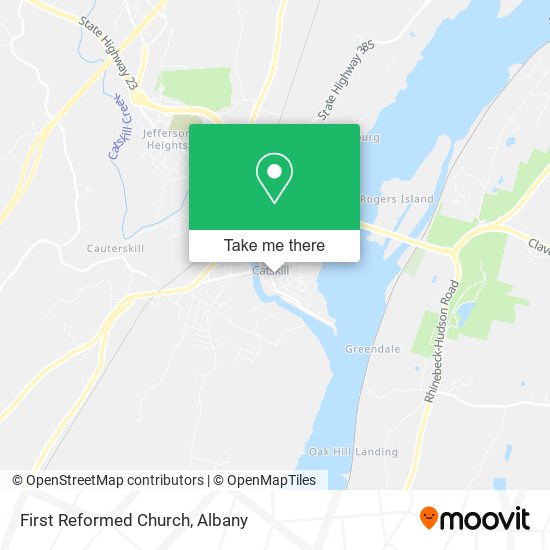 First Reformed Church map