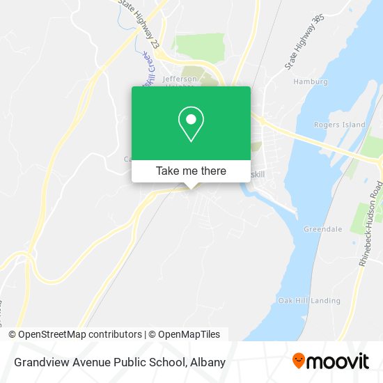 Grandview Avenue Public School map