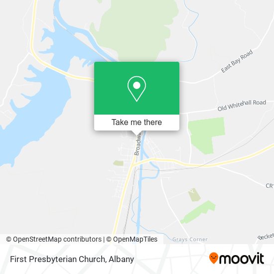 First Presbyterian Church map