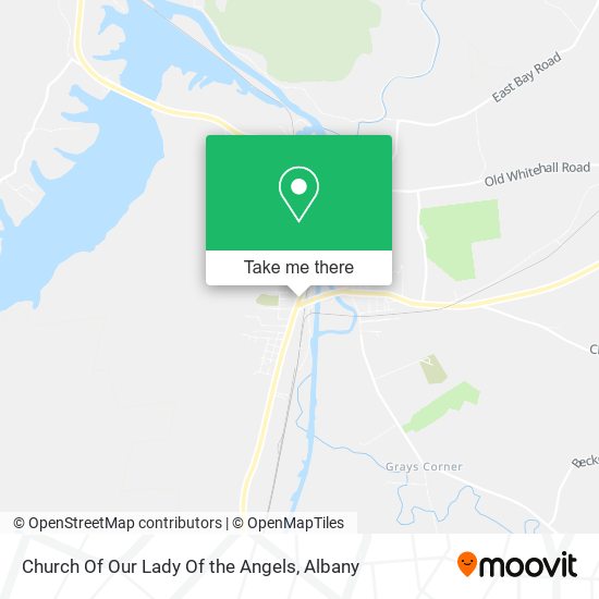 Church Of Our Lady Of the Angels map