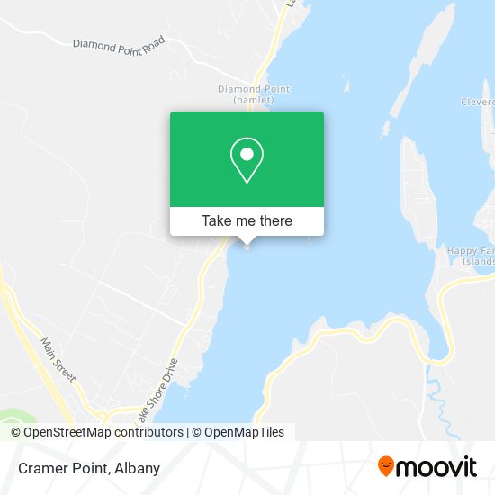 Mapa de Cramer Point