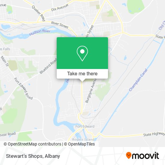 Stewart's Shops map