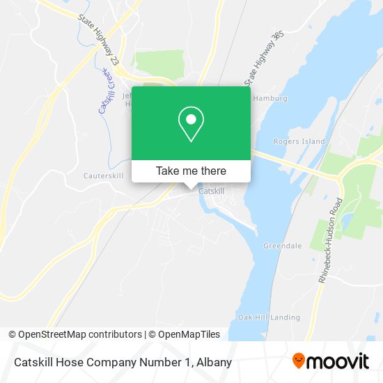 Catskill Hose Company Number 1 map