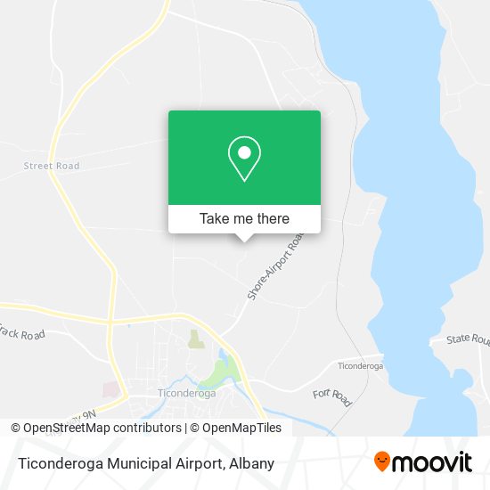 Mapa de Ticonderoga Municipal Airport