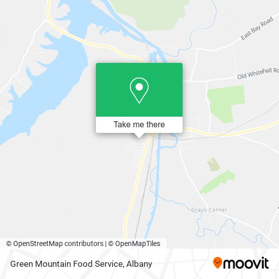 Green Mountain Food Service map
