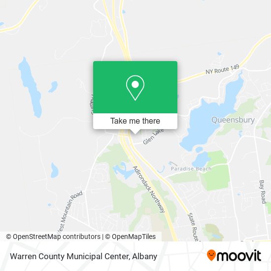 Warren County Municipal Center map