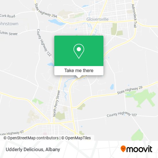 Mapa de Udderly Delicious
