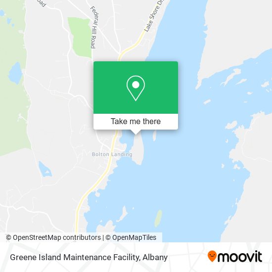 Mapa de Greene Island Maintenance Facility