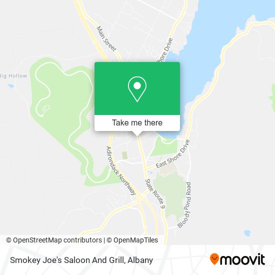 Smokey Joe's Saloon And Grill map