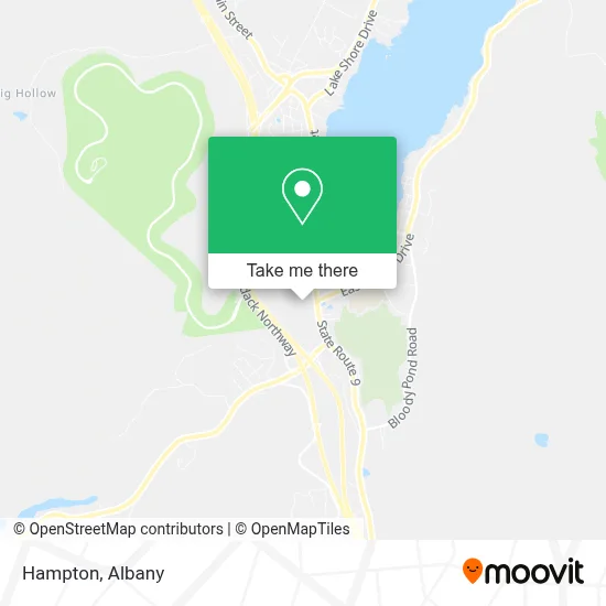Hampton map