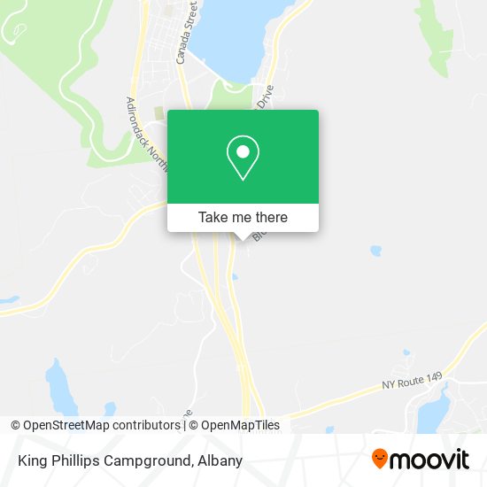 Mapa de King Phillips Campground
