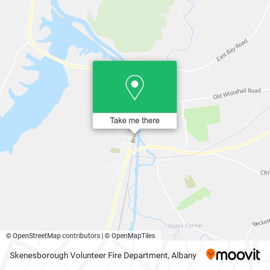Skenesborough Volunteer Fire Department map