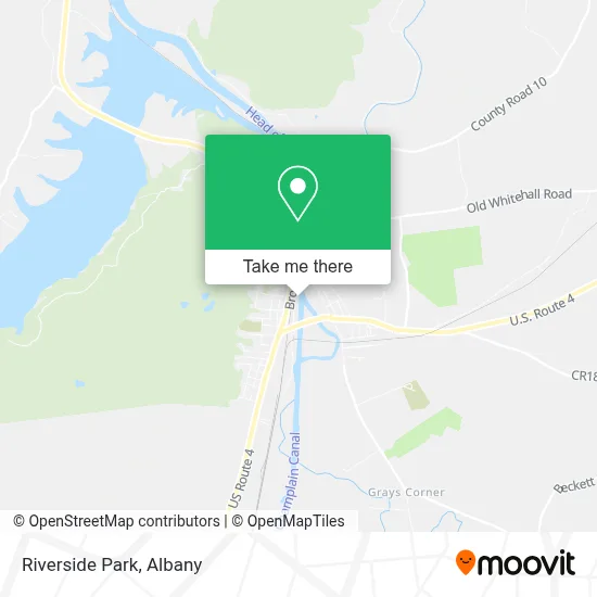 Riverside Park map