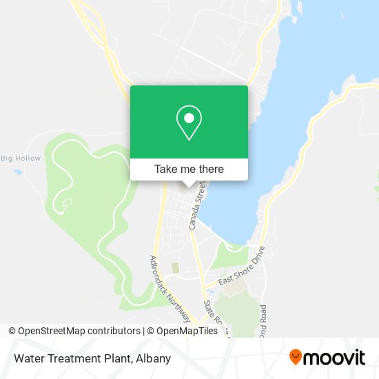 Water Treatment Plant map