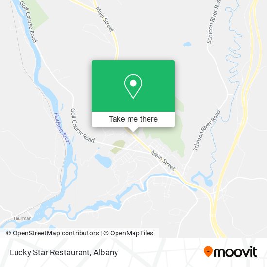 Mapa de Lucky Star Restaurant