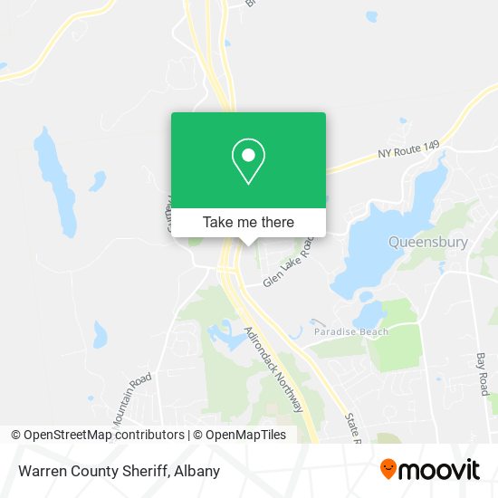 Mapa de Warren County Sheriff