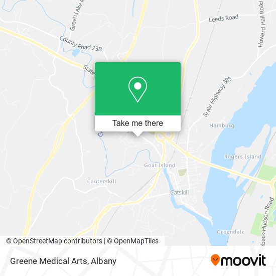 Mapa de Greene Medical Arts