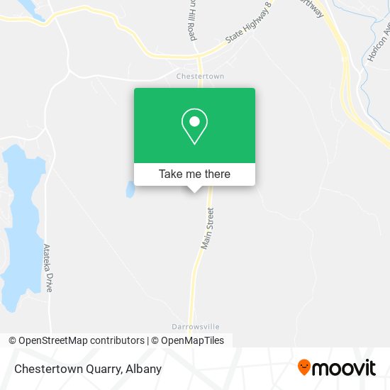 Mapa de Chestertown Quarry