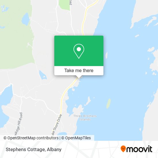 Mapa de Stephens Cottage