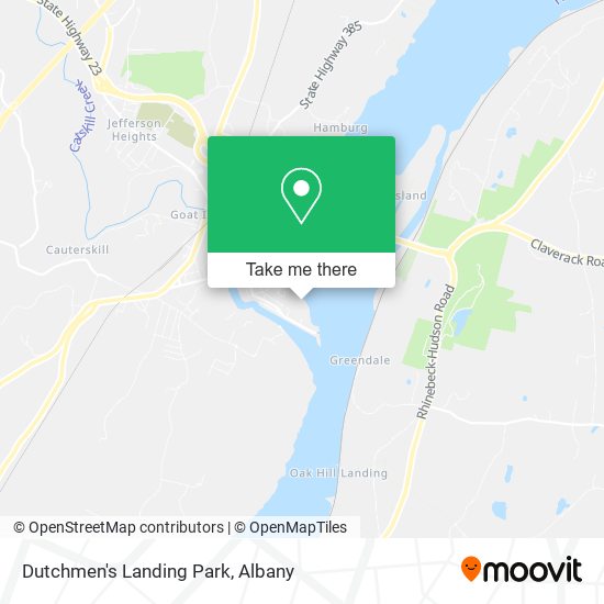 Dutchmen's Landing Park map