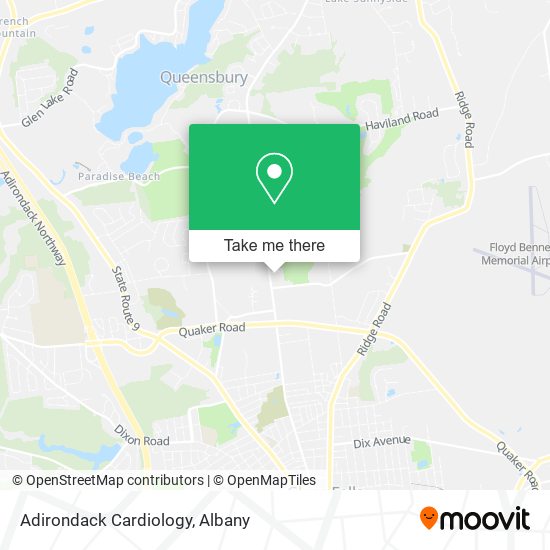 Mapa de Adirondack Cardiology