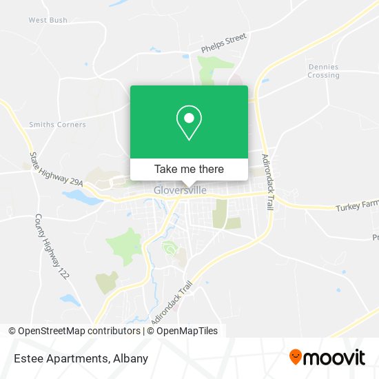 Estee Apartments map