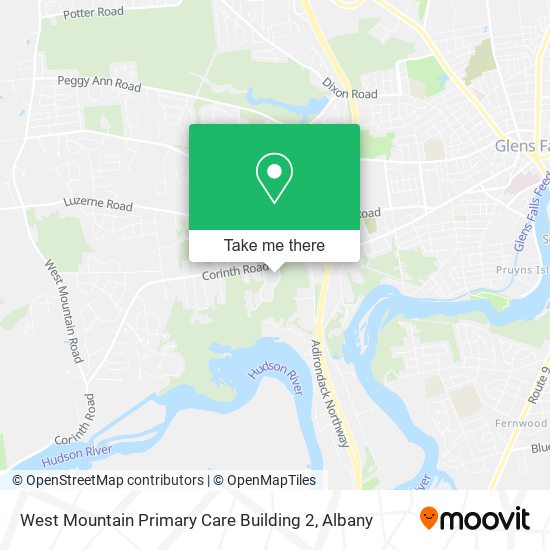 West Mountain Primary Care Building 2 map