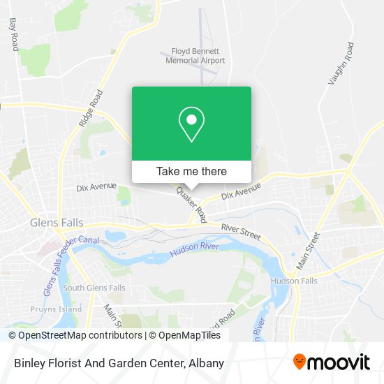 Binley Florist And Garden Center map