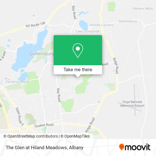 The Glen at Hiland Meadows map
