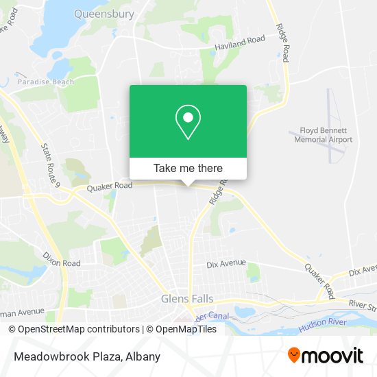 Meadowbrook Plaza map