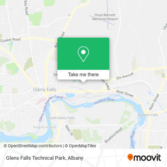 Glens Falls Technical Park map