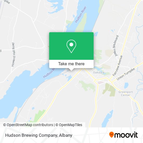Mapa de Hudson Brewing Company