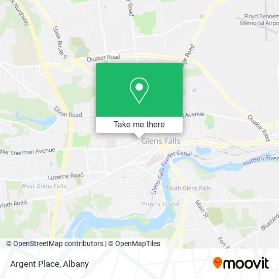 Mapa de Argent Place