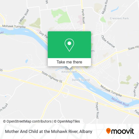 Mother And Child at the Mohawk River map