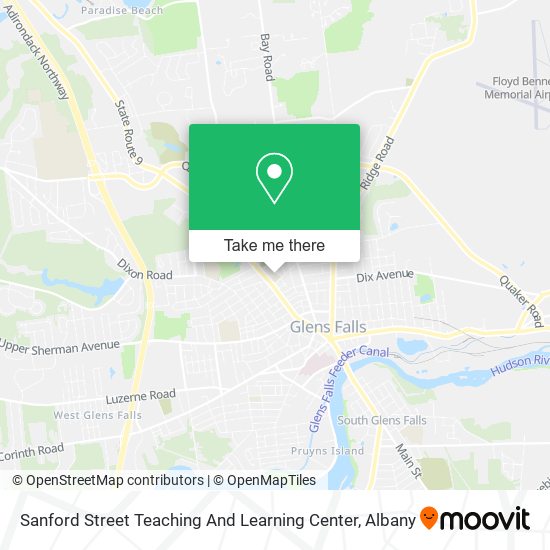 Sanford Street Teaching And Learning Center map