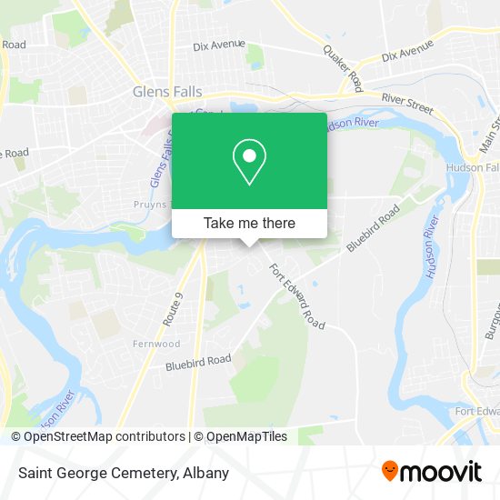 Saint George Cemetery map