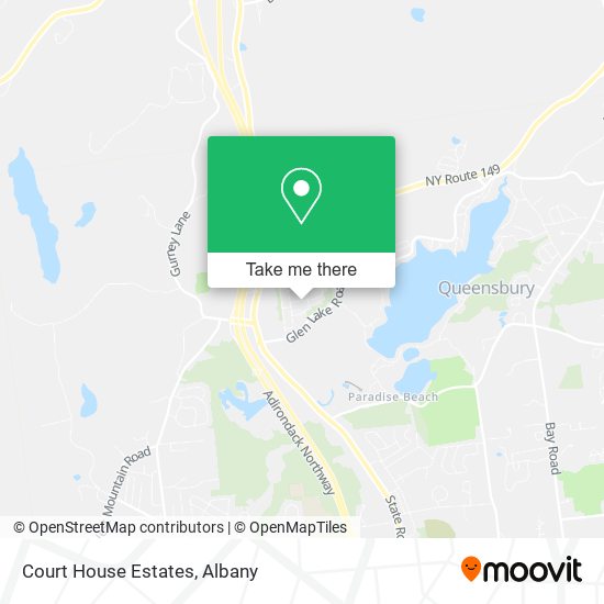Mapa de Court House Estates