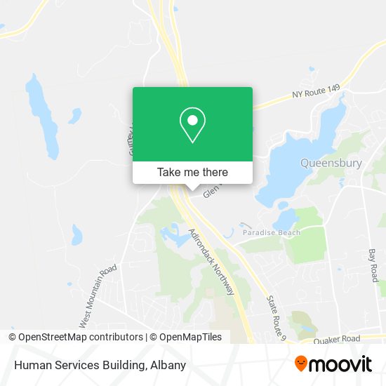 Human Services Building map