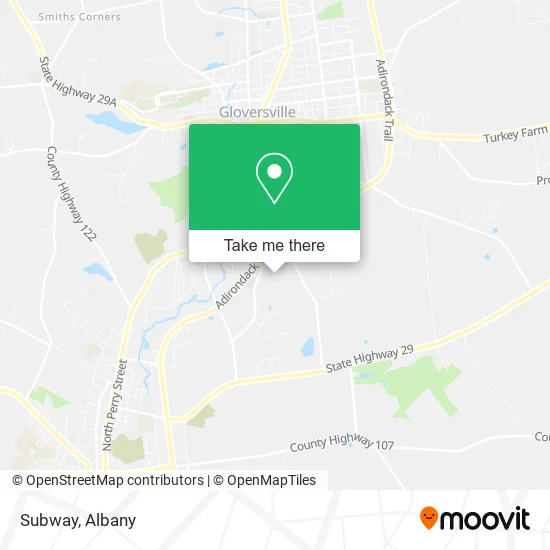 Mapa de Subway
