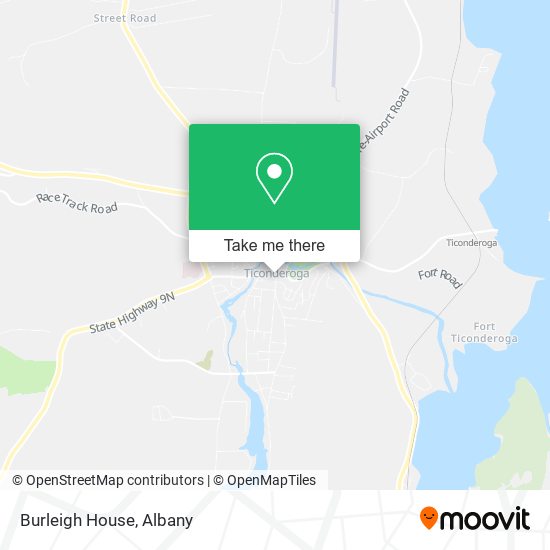 Mapa de Burleigh House