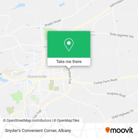 Mapa de Snyder's Convenient Corner