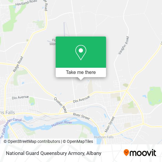 Mapa de National Guard Queensbury Armory