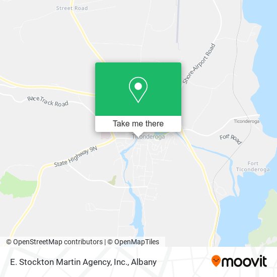 E. Stockton Martin Agency, Inc. map