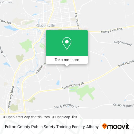 Mapa de Fulton County Public Safety Training Facility